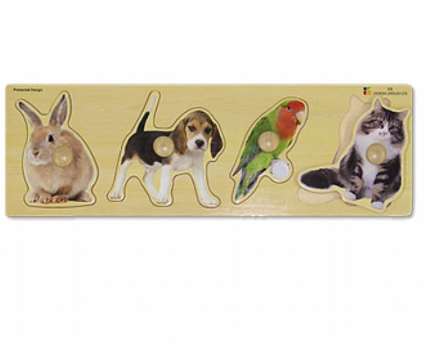 פאזל ענק לפעוטות חיות מחמד